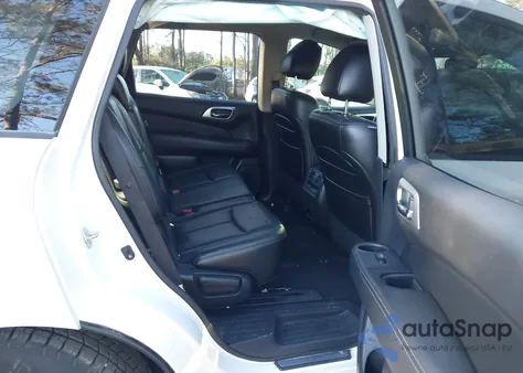 2013 Nissan Pathfinder Sl z USA, uszkodzony, nr VIN 5N1AR2MN0DC616597